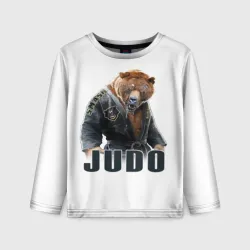 Детский лонгслив 3D Judo