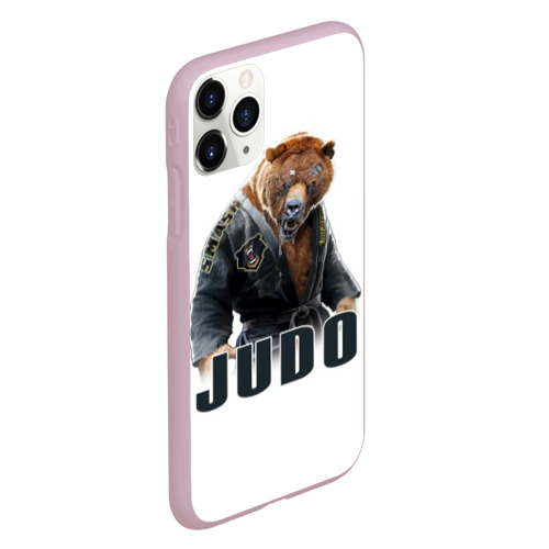 Чехол для iPhone 11 Pro матовый Judo, цвет розовый - фото 3