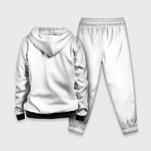 Детский костюм 3D с принтом Judo, вид сзади #1