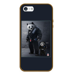 Чехол для iPhone 5/5S матовый Panda