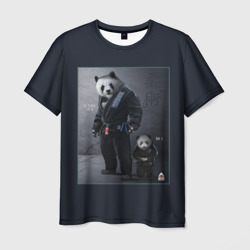 Мужская футболка 3D Panda