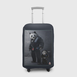 Чехол для чемодана 3D Panda