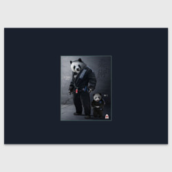 Поздравительная открытка Panda