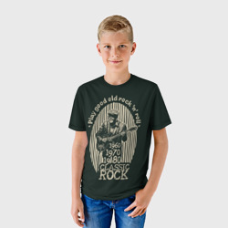 Детская футболка 3D Старый рок-н-ролл - фото 2