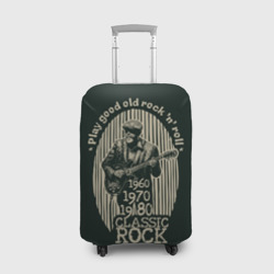 Чехол для чемодана 3D Старый рок-н-ролл