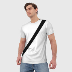 Мужская футболка 3D Ремень безопасности - фото 2
