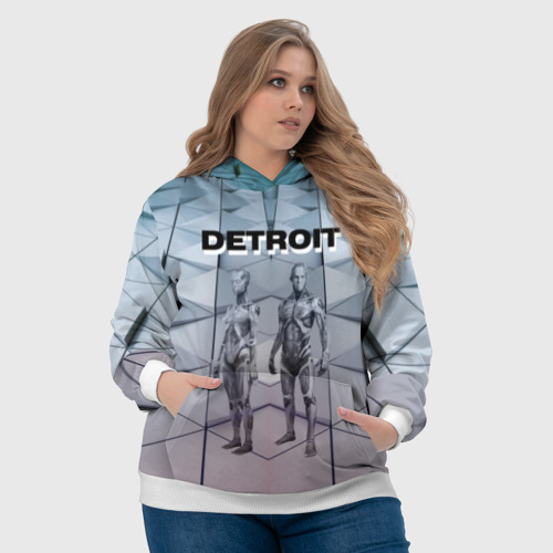 Женская толстовка 3D Detroit: Вecome Human - фото 6