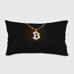 Подушка 3D антистресс Бриллиантовый биткоин