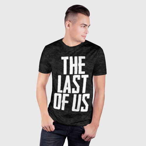 Мужская футболка 3D Slim с принтом THE LAST OF US, фото на моделе #1