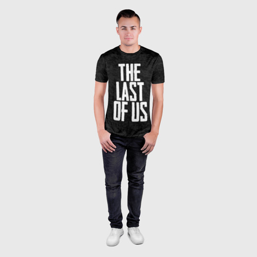 Мужская футболка 3D Slim с принтом THE LAST OF US, вид сбоку #3