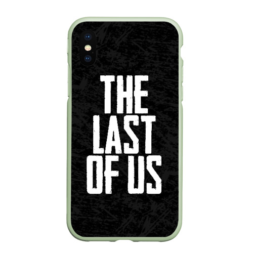 Чехол для iPhone XS Max матовый с принтом THE LAST OF US, вид спереди #2