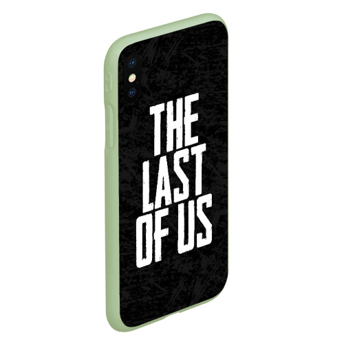 Чехол для iPhone XS Max матовый с принтом THE LAST OF US, вид сбоку #3