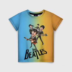 Детская футболка 3D The Beatles - world legend