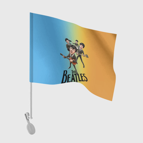 Флаг для автомобиля The Beatles - world legend