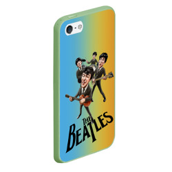 Чехол для iPhone 5/5S матовый The Beatles - world legend - фото 2