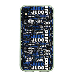 Чехол для iPhone XS Max матовый Judo