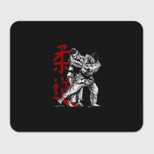 Прямоугольный коврик для мышки Judo