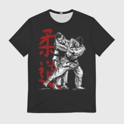 Мужская футболка 3D Judo