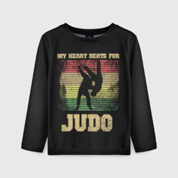 Детский лонгслив 3D Judo