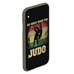 Чехол для iPhone XS Max матовый Judo - фото 2
