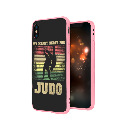 Чехол для iPhone X матовый Judo - фото 3