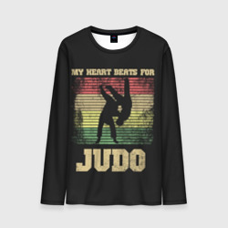 Мужской лонгслив 3D Judo
