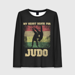 Женский лонгслив 3D Judo