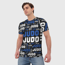 Мужская футболка 3D Дзюдо - фото 2