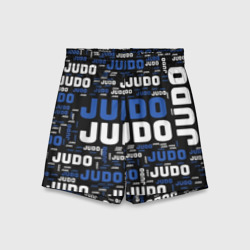 Детские спортивные шорты 3D Дзюдо
