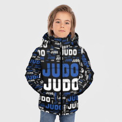 Зимняя куртка для мальчиков 3D Дзюдо - фото 2