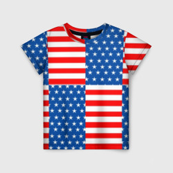Детская футболка 3D США