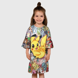 Детское платье 3D Покемоны - фото 2
