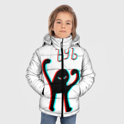 Зимняя куртка для мальчиков 3D ЪУЪ glitch - фото 2
