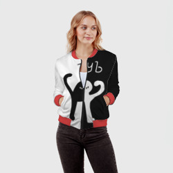 Женский бомбер 3D ЪУЪ - фото 2