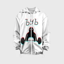 Детская куртка 3D ЪУЪ glitch