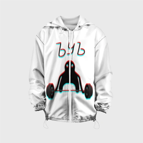 Детская куртка 3D ЪУЪ glitch