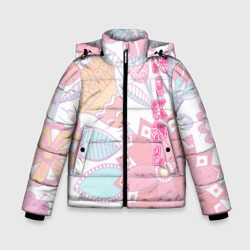 Зимняя куртка для мальчиков 3D Nikol Flowers
