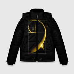 Зимняя куртка для мальчиков 3D Золотое сечение
