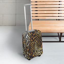 Чехол для чемодана 3D Шкура леопарда - яркий камуфляж - фото 2