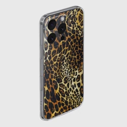 Чехол для iPhone 16 Pro Max силиконовый с защитой камеры Шкура леопарда - яркий камуфляж - фото 2
