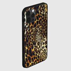 Чехол для iPhone 12 Pro Max Шкура леопарда - яркий камуфляж - фото 2