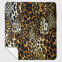 Плед с рукавами Шкура леопарда - яркий камуфляж