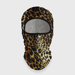 Балаклава 3D Шкура леопарда - яркий камуфляж