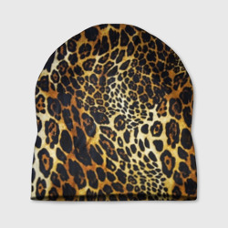 Шапка 3D Шкура леопарда - яркий камуфляж