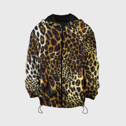 Детская куртка 3D Шкура леопарда - яркий камуфляж