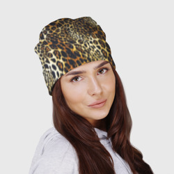 Шапка 3D Шкура леопарда - яркий камуфляж - фото 2