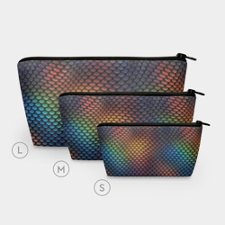 Косметичка 3D Радужная чешуя рептилии - фото 2