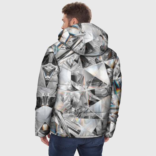 Мужская зимняя куртка 3D Бриллиантовый блеск, цвет черный - фото 4