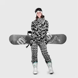 Накидка на куртку 3D Забавные французские бульдоги - фото 2