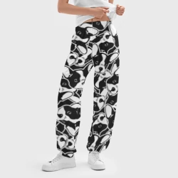 Женские джоггеры оверсайз 3D Забавные французские бульдоги - фото 2